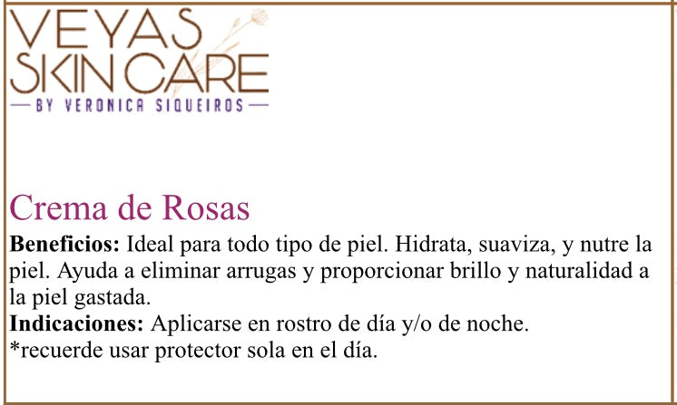 Crema de Rosas